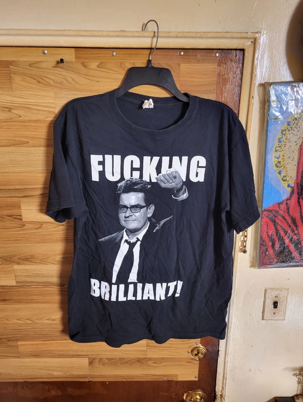 Charlie Sheen 2011, F***ing Brilliant, Violent Torpedo Of Truth Tour T-Shirt